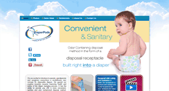 Desktop Screenshot of diaperpods.com